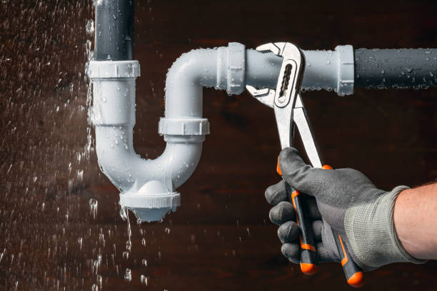 Professional Drain Cleaning technician working in East Andover, NH